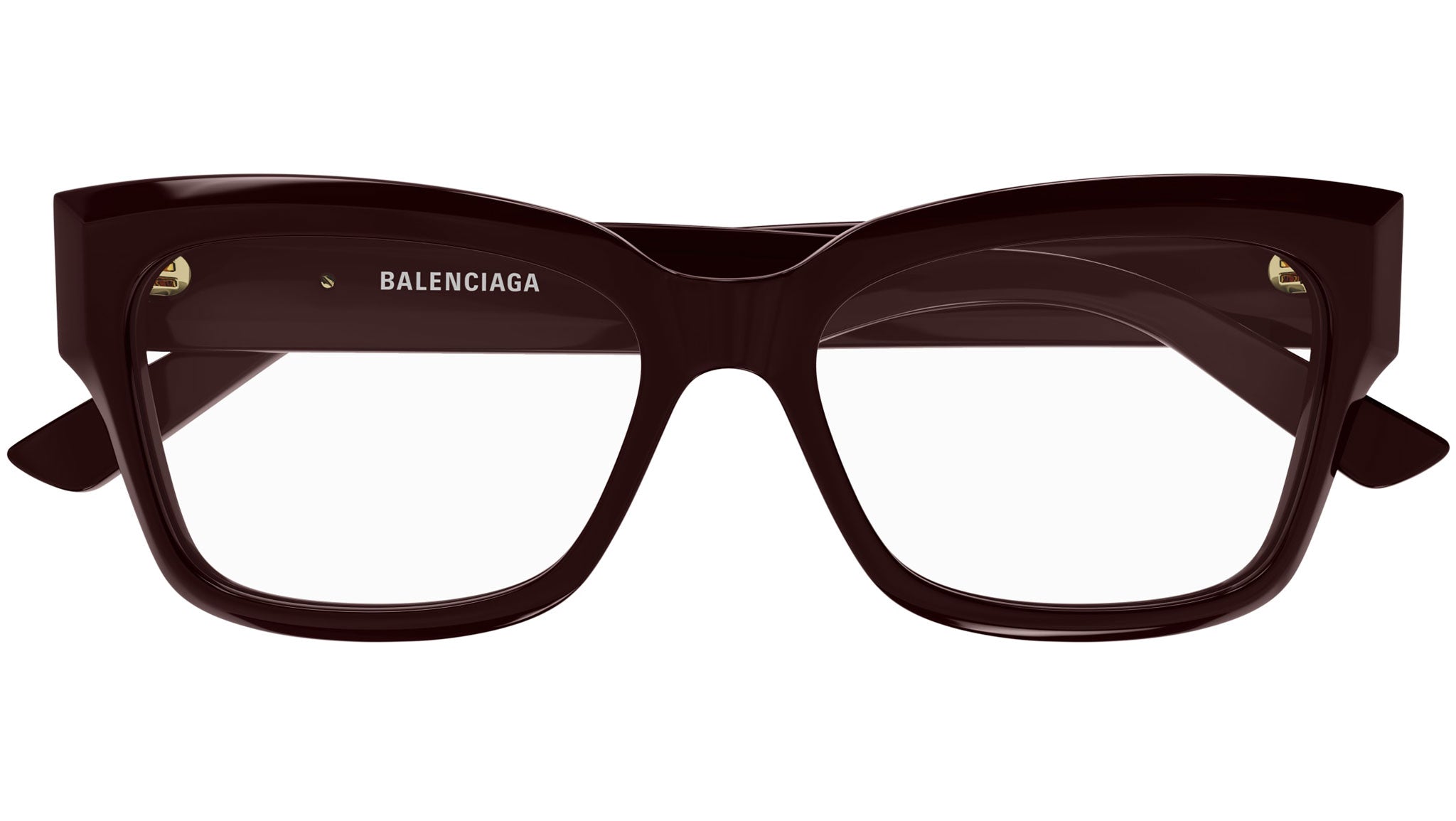 Occhiali da vista BALENCIAGA BB0274O Shiny solid dark wine red