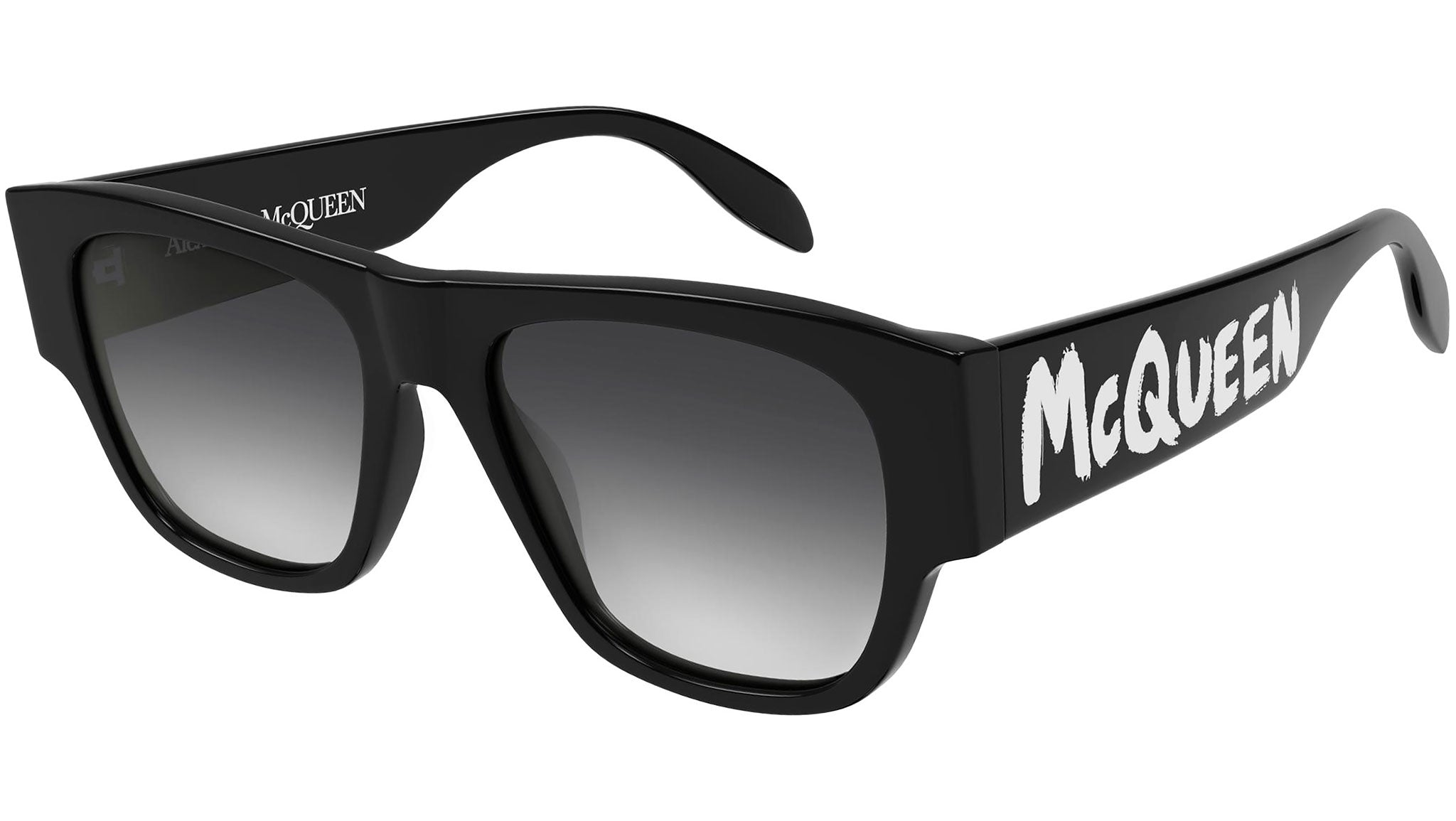 Occhiali da sole ALEXANDER MCQUEEN AM0328S Shiny black