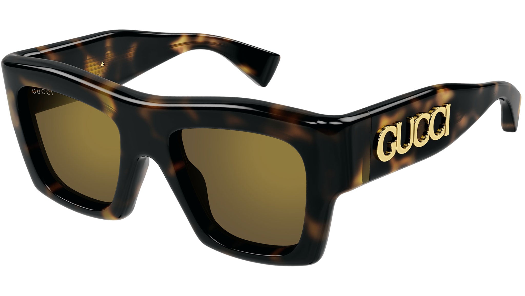 Occhiali da sole GUCCI GG1772S Shiny medium brown havana