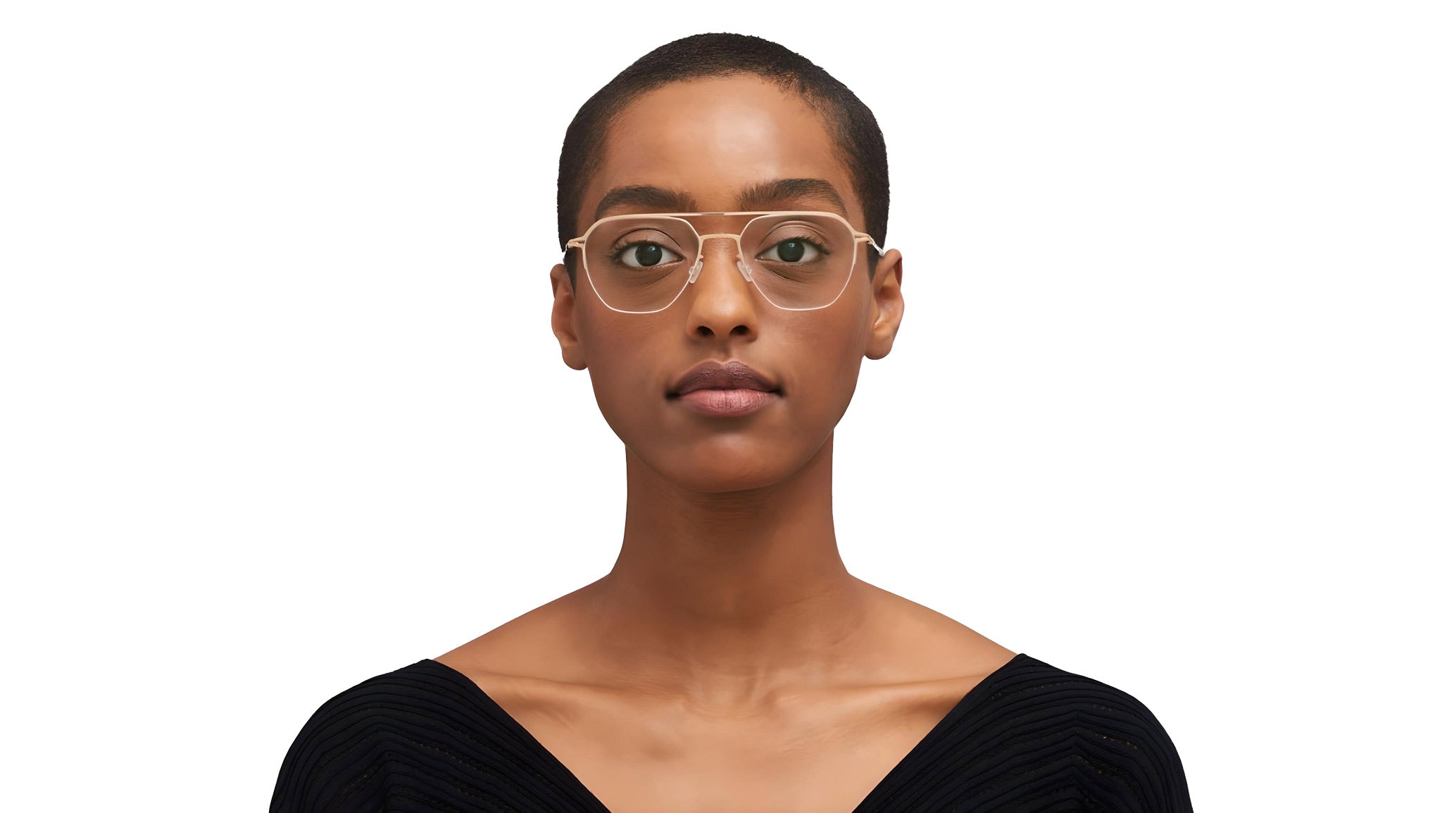 Occhiali da vista MYKITA IMBA Champagne gold