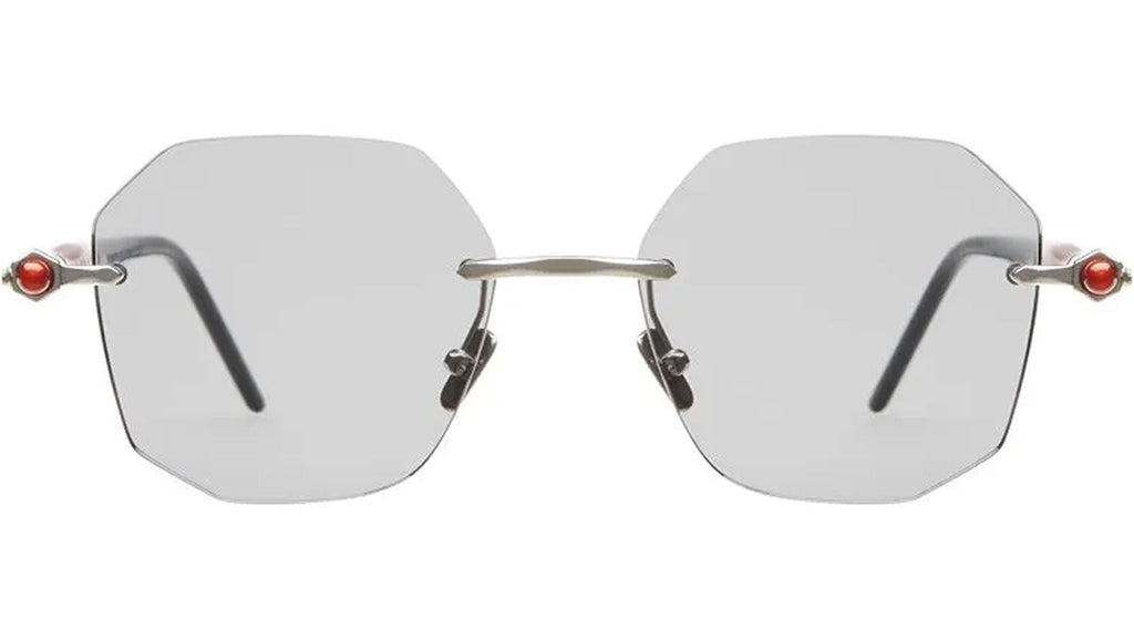 Occhiali da sole KUBORAUM P57 Silver burgundy