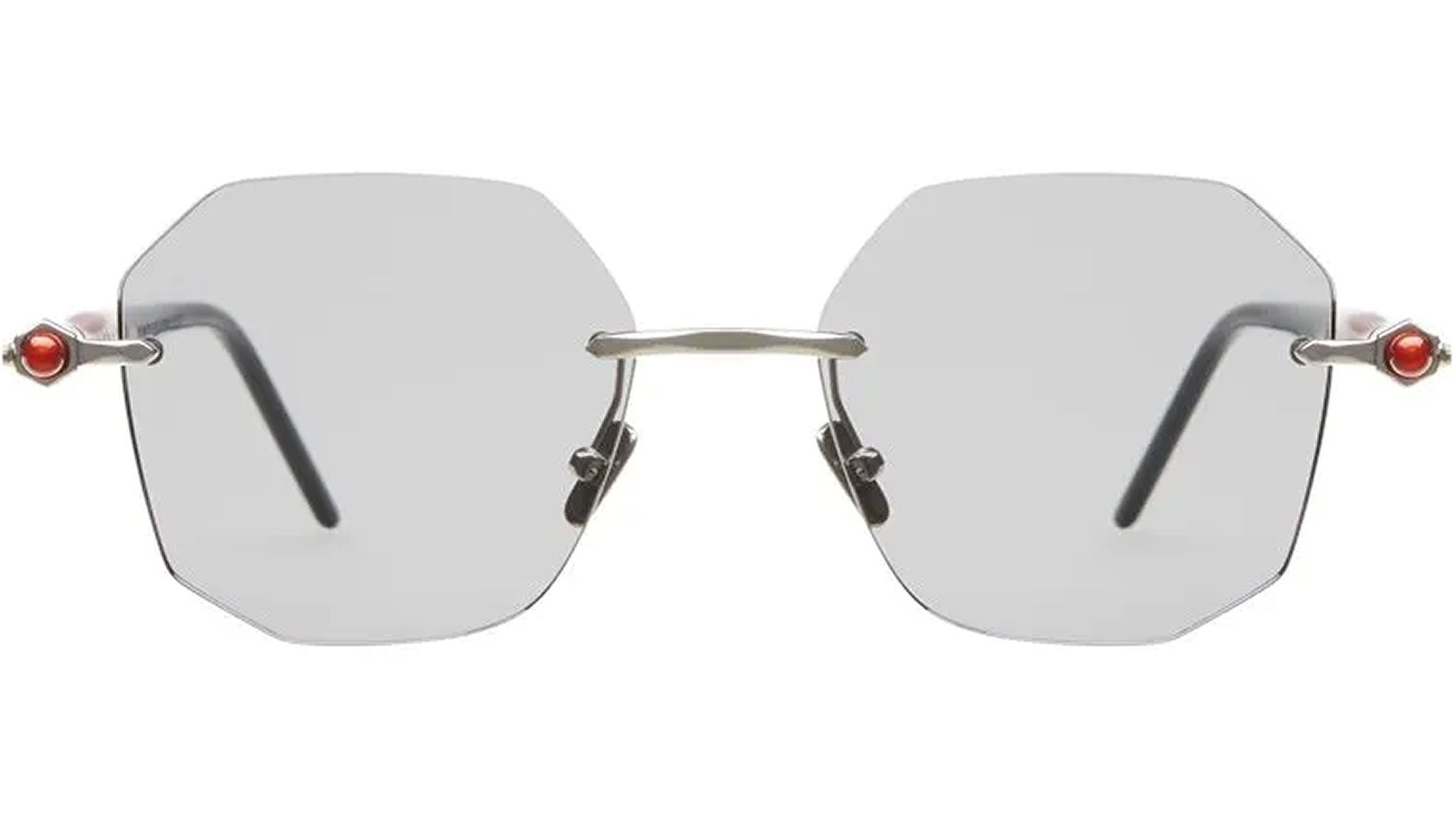 Occhiali da sole KUBORAUM P57 Silver burgundy