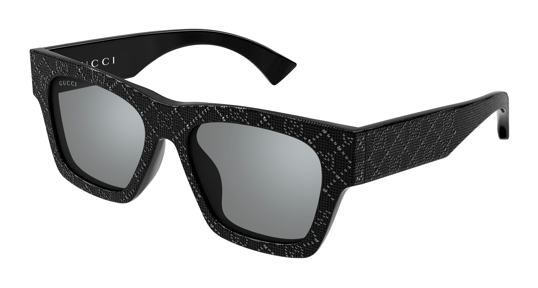 Occhiali da sole GUCCI GG1835S Shiny black with jet hematite strass shiny black