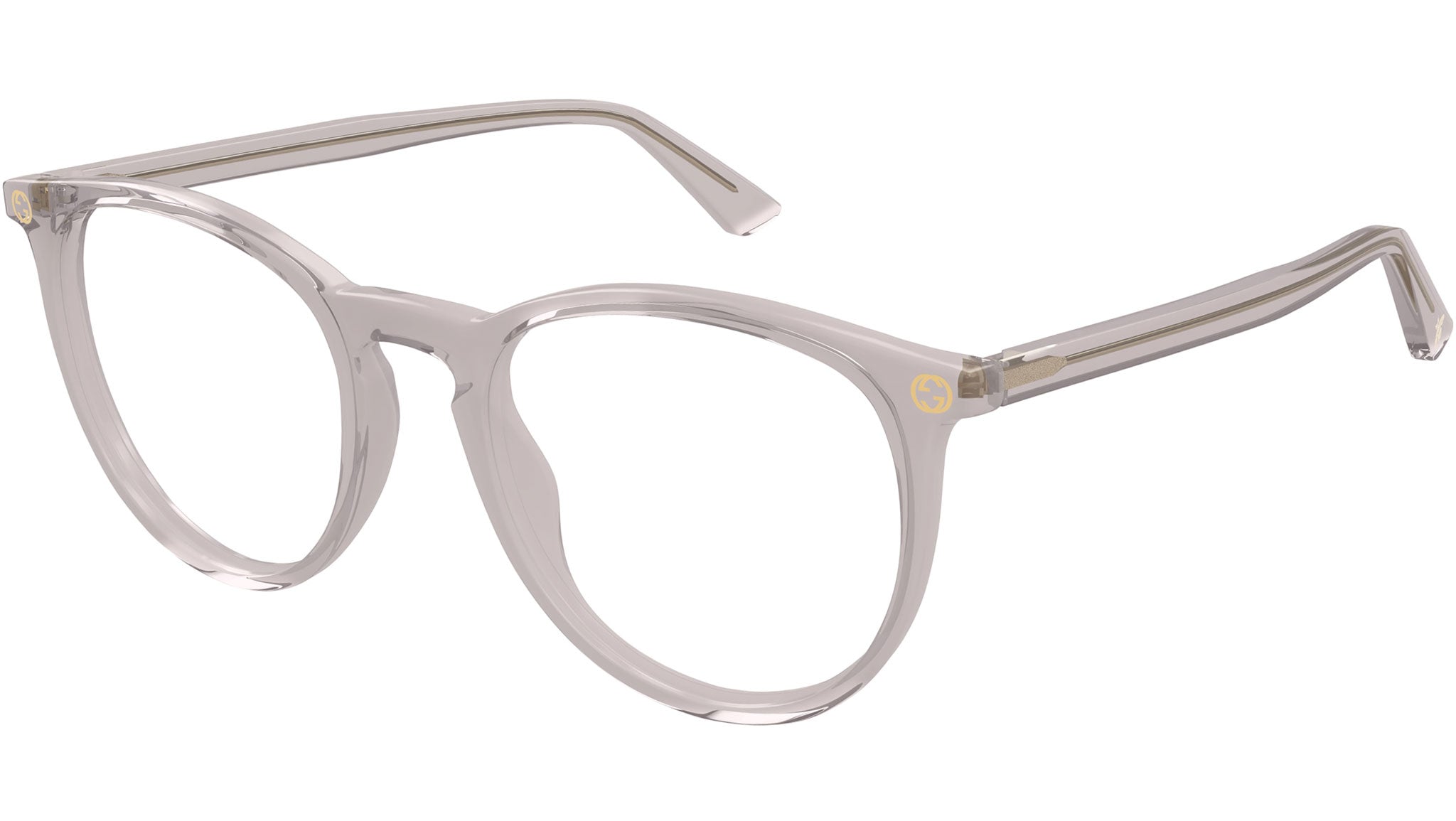 Occhiali da vista GUCCI GG0027O Shiny transparent taupe