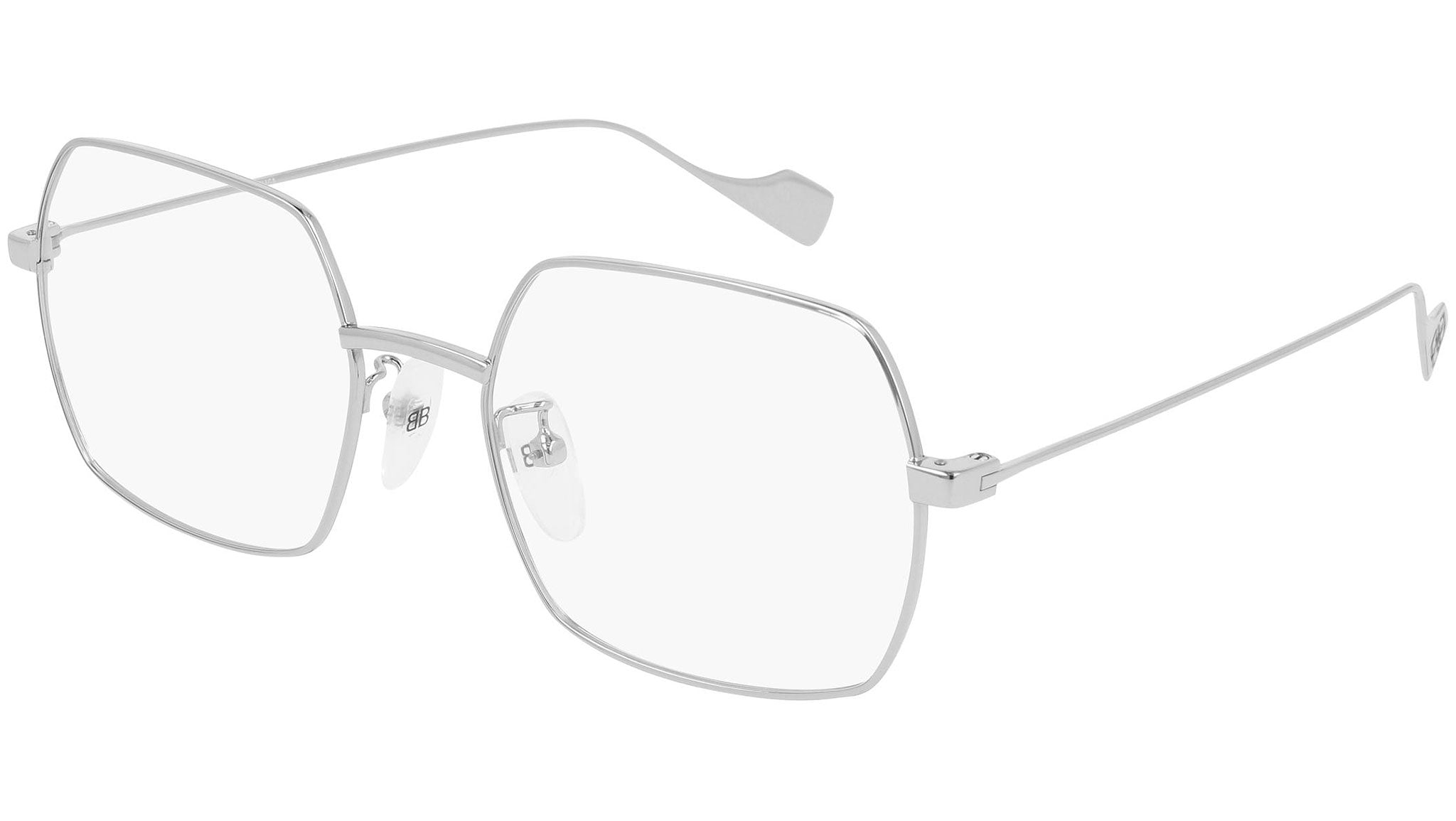 Occhiali da vista BALENCIAGA BB0090O Shiny silver