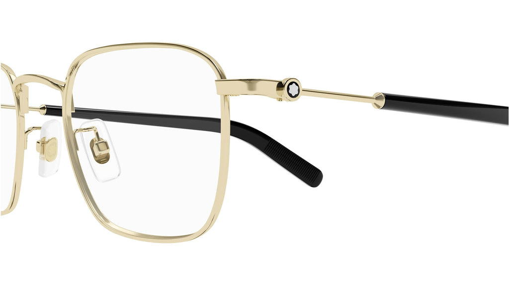 Occhiali da vista MONTBLANC MB0389O Shiny light gold