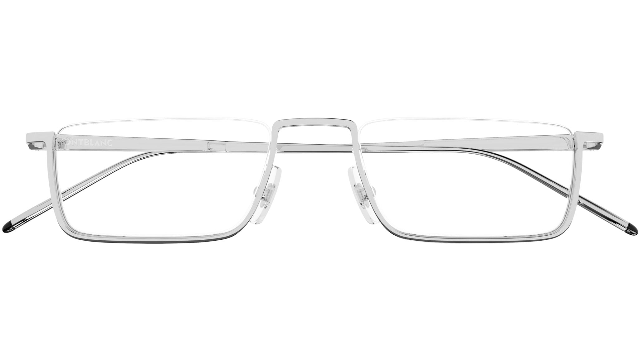Occhiali da vista MONTBLANC MB0370O Shiny silver