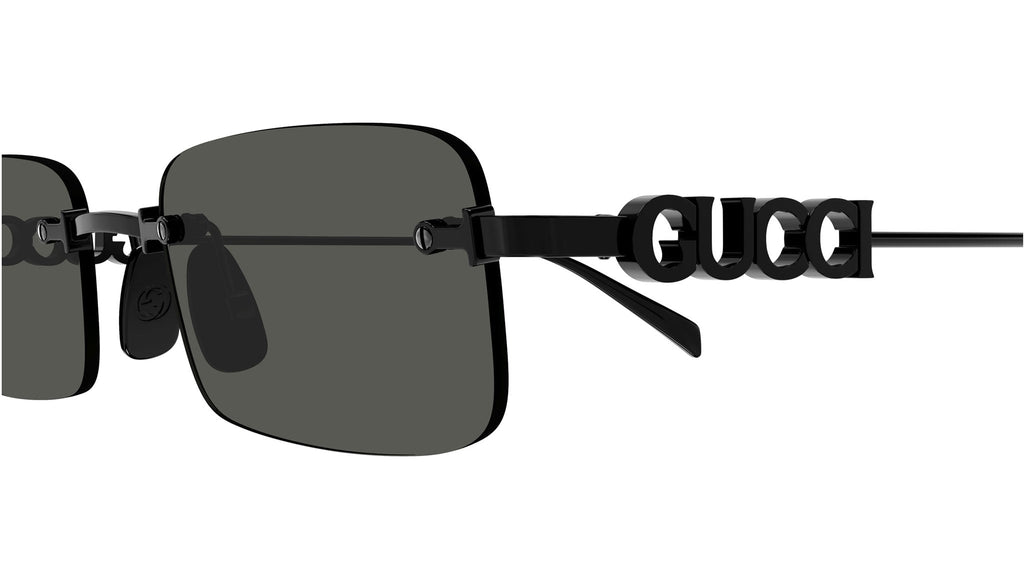 Occhiali da sole GUCCI GG1808S Shiny solid black varnish