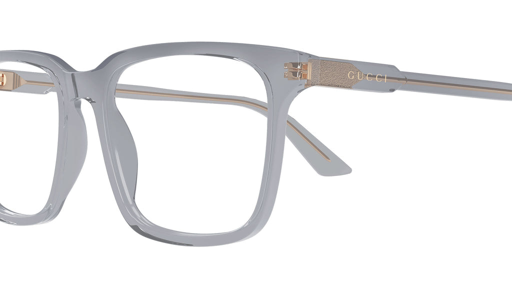 Occhiali da vista GUCCI GG1120O Shiny transparent denim blue
