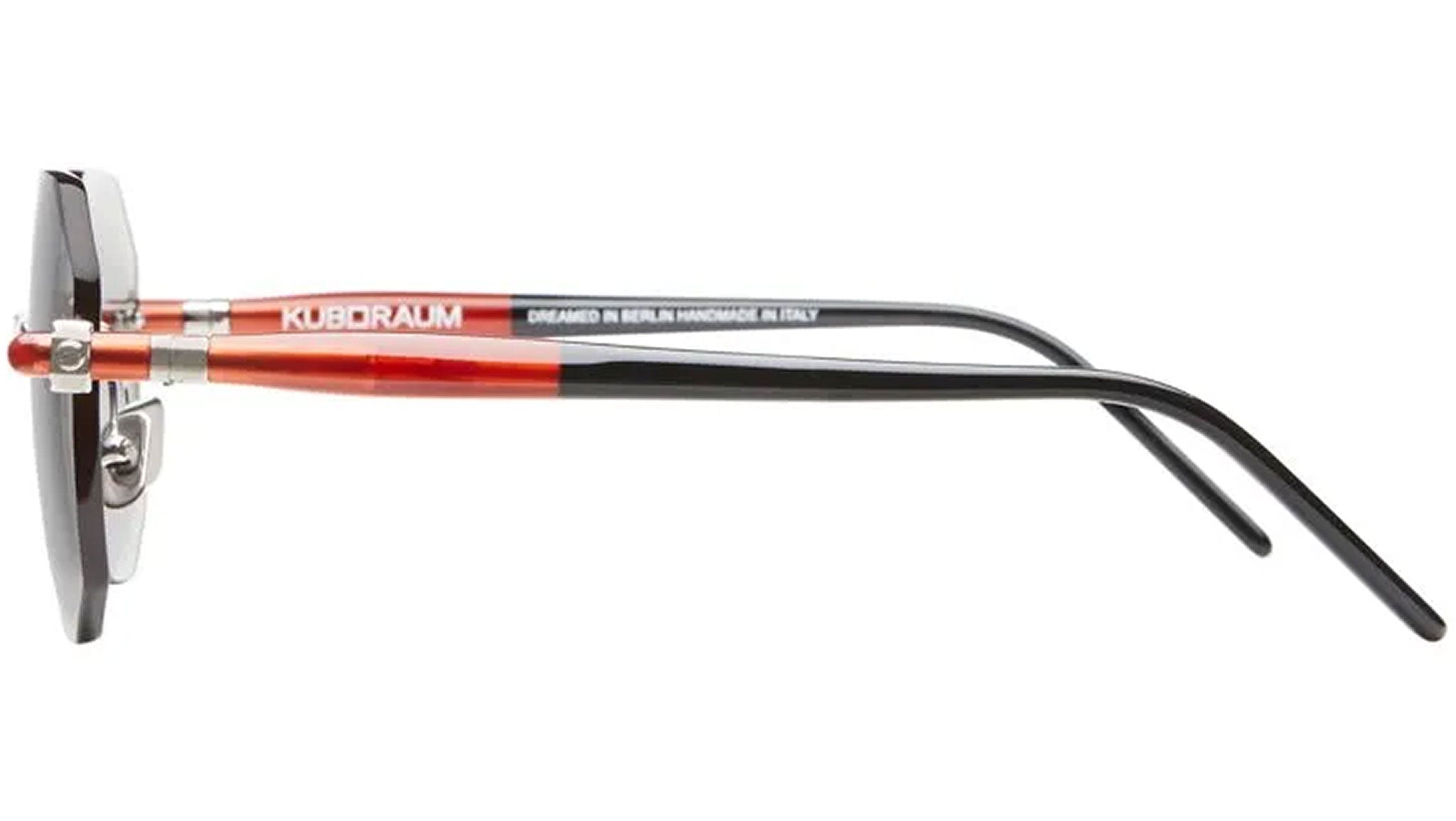Occhiali da sole KUBORAUM P57 Silver burgundy
