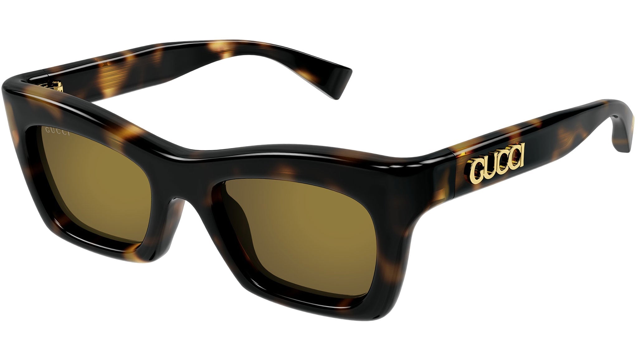 Occhiali da sole GUCCI GG1773S Shiny medium brown havana