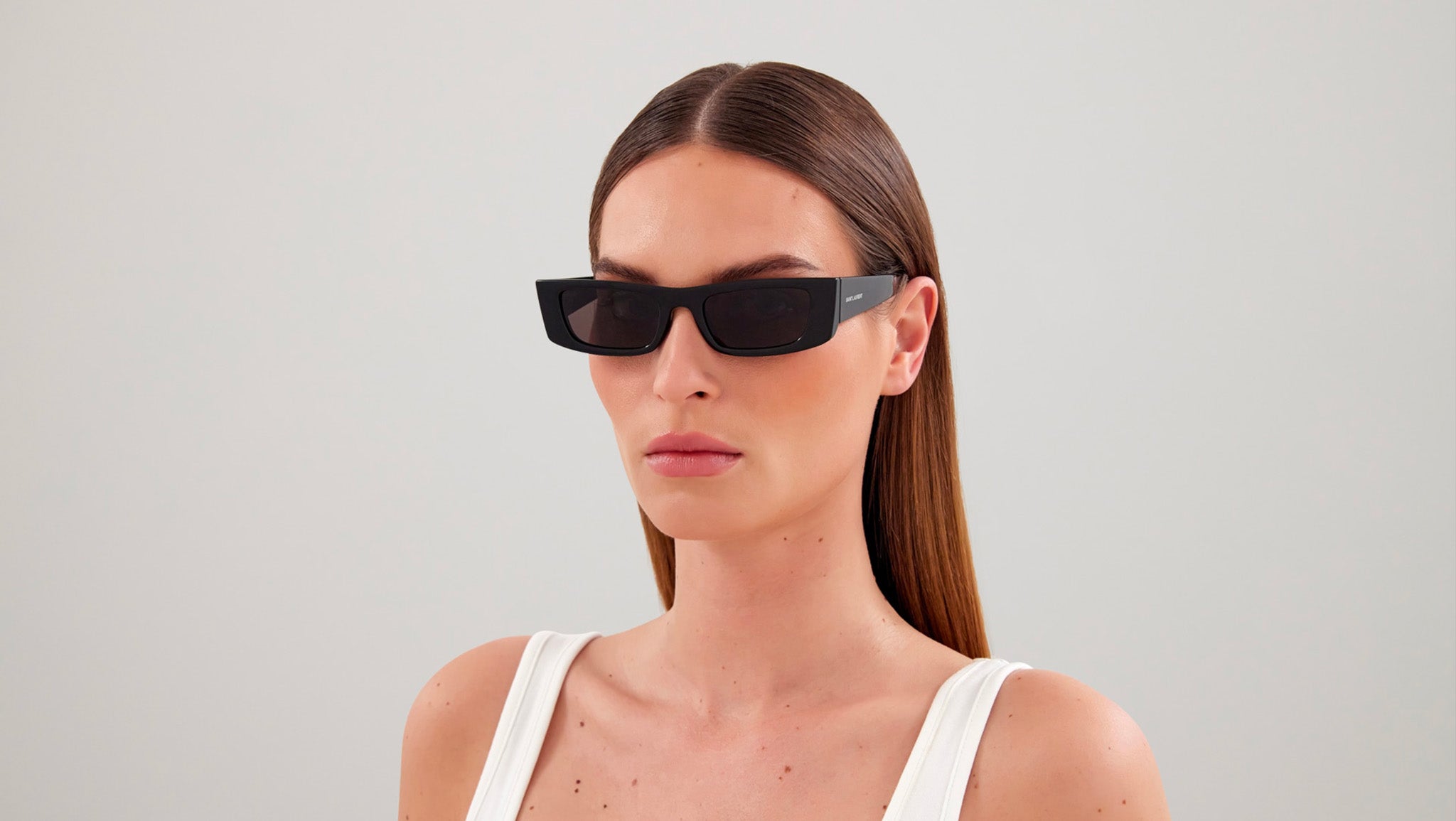 Occhiali da sole SAINT LAURENT SL553 Shiny black