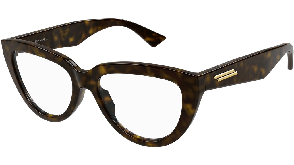 Occhiali da vista BOTTEGA VENETA BV1259O Shiny dark havana