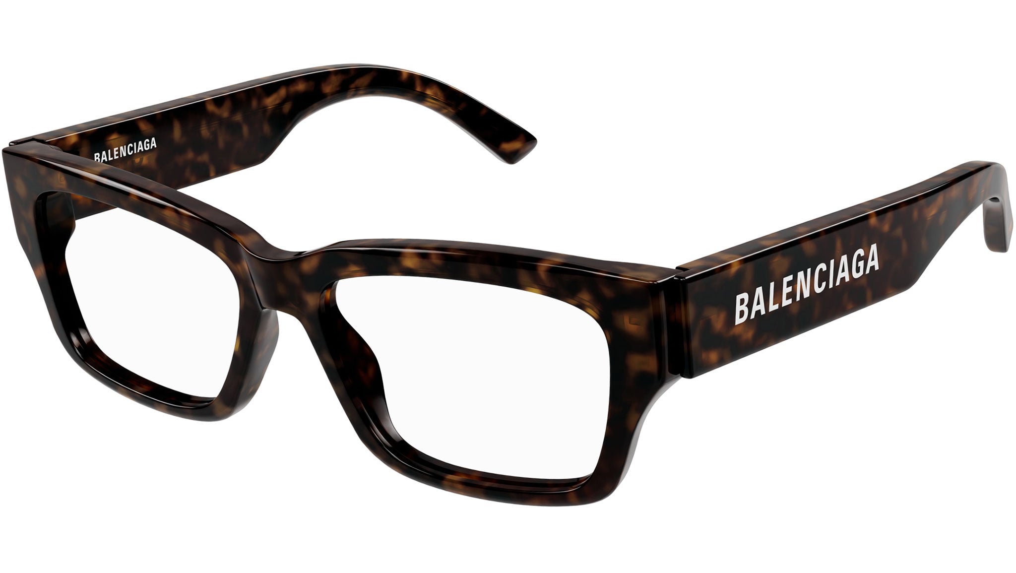 Occhiali da vista BALENCIAGA BB0376O Shiny dark havana