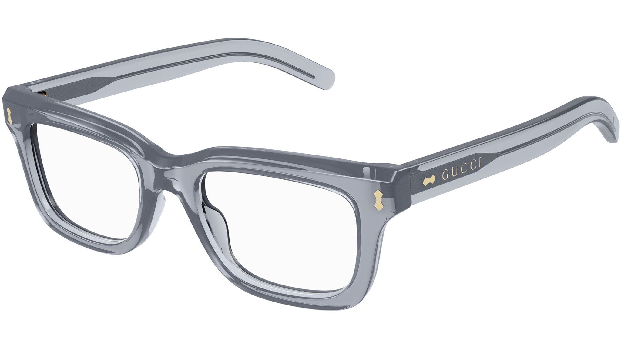 Occhiali da vista GUCCI GG1522O Shiny transparent grey
