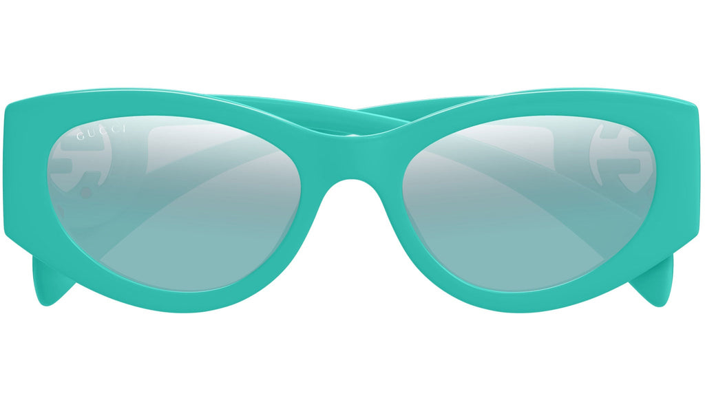 Occhiali da sole GUCCI GG1691S Shiny solid turquoise