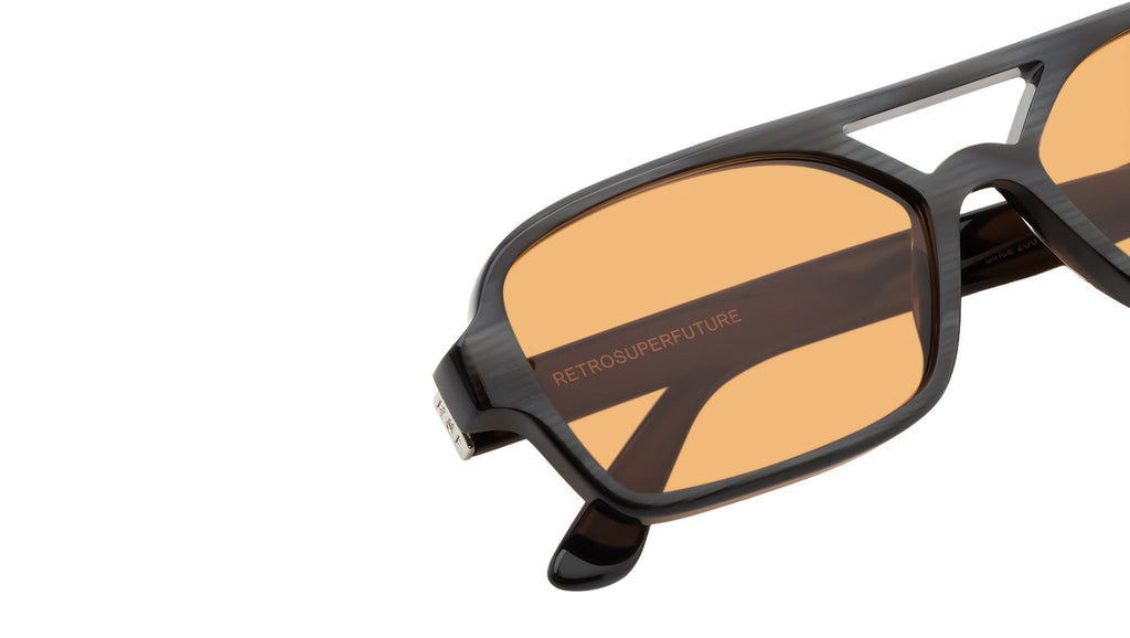Occhiali da sole RETROSUPERFUTURE Vico Black striped