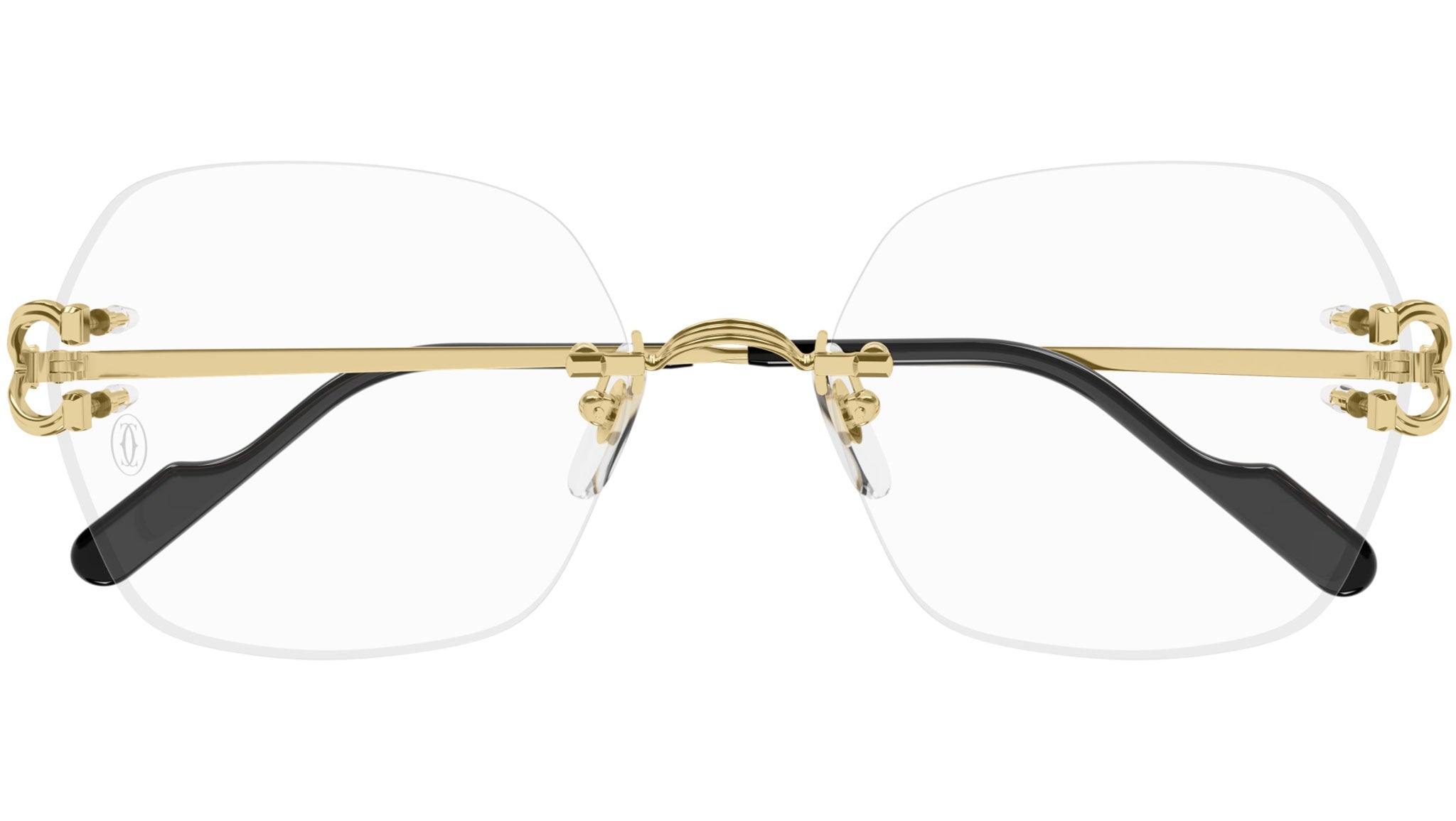 Occhiali da vista CARTIER CT0564O Smooth golden finish