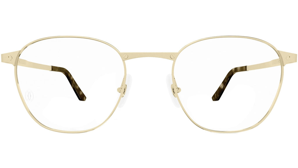 Occhiali da vista CARTIER CT0337O Smooth and brushed golden finish