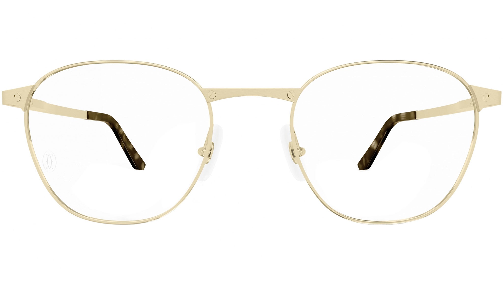 Occhiali da vista CARTIER CT0337O Smooth and brushed golden finish