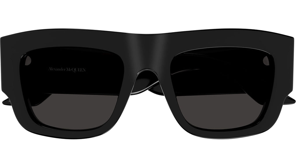 Occhiali da sole ALEXANDER MCQUEEN AM0449S Shiny solid black