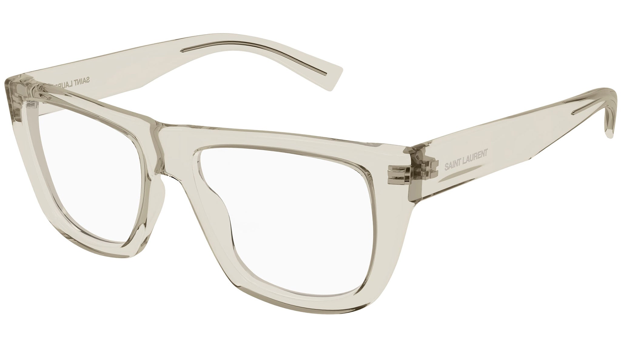 Occhiali da vista SAINT LAURENT SL714 Shiny transparent cream