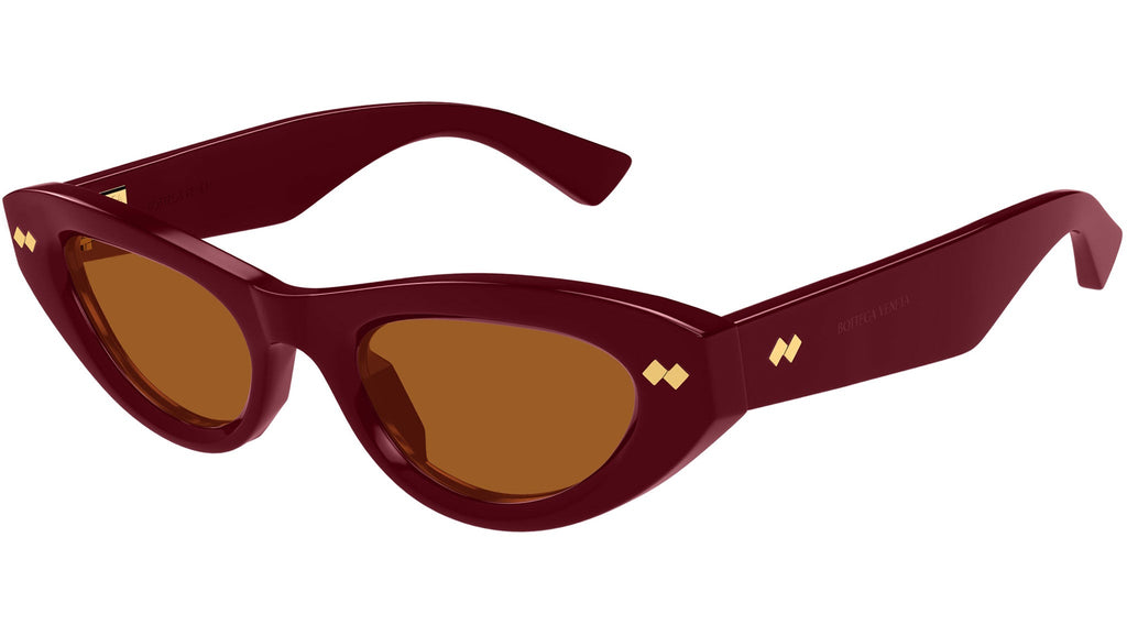 Occhiali da sole BOTTEGA VENETA BV1350S Shiny solid burgundy