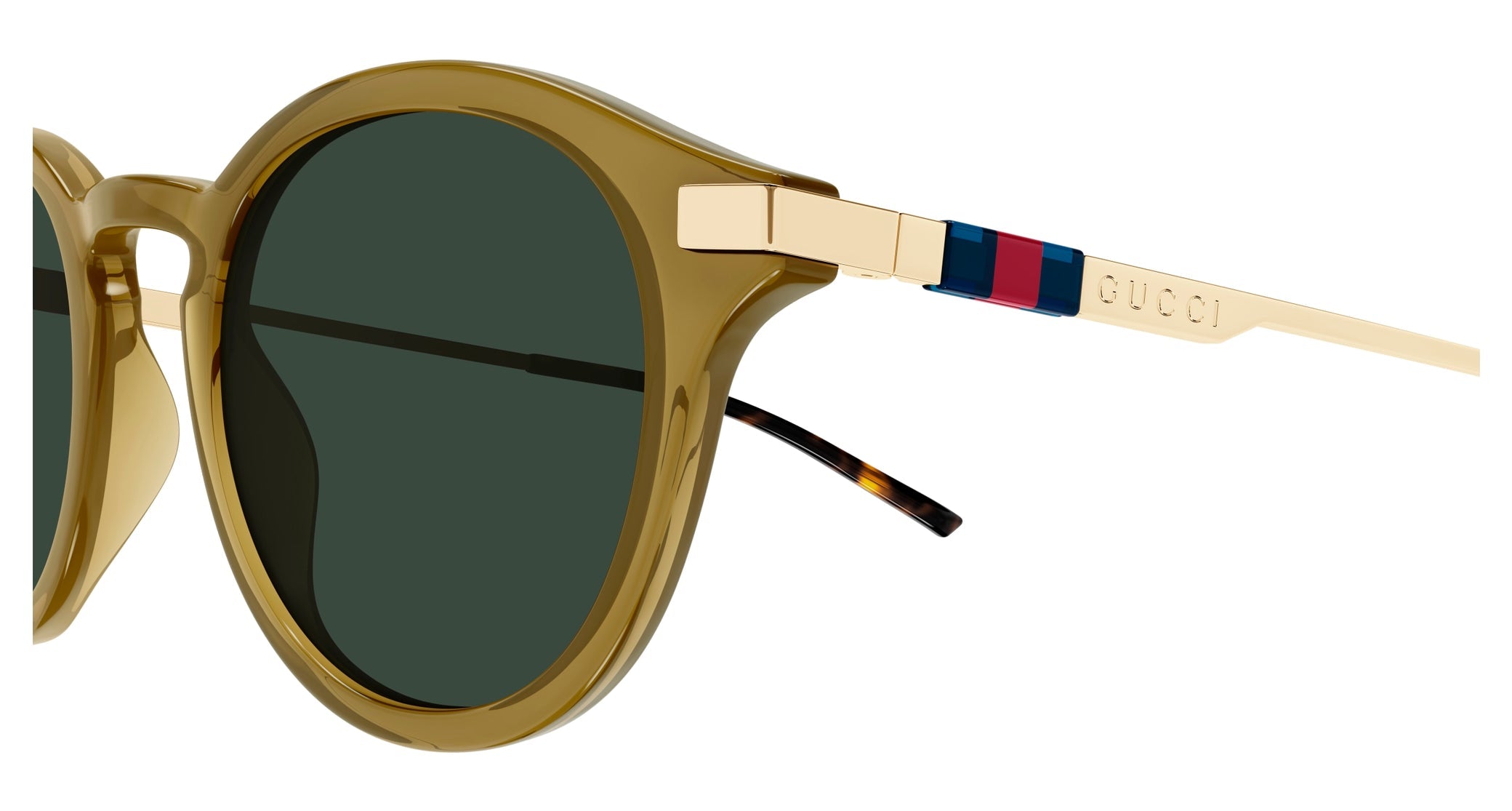 Occhiali da sole GUCCI GG1890S Shiny transparent honey brown