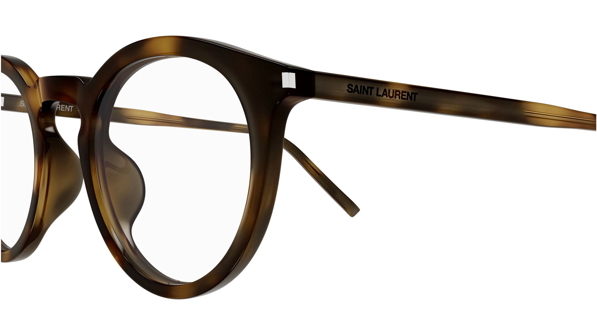 Occhiali da vista SAINT LAURENT SL347/F Shiny medium havana