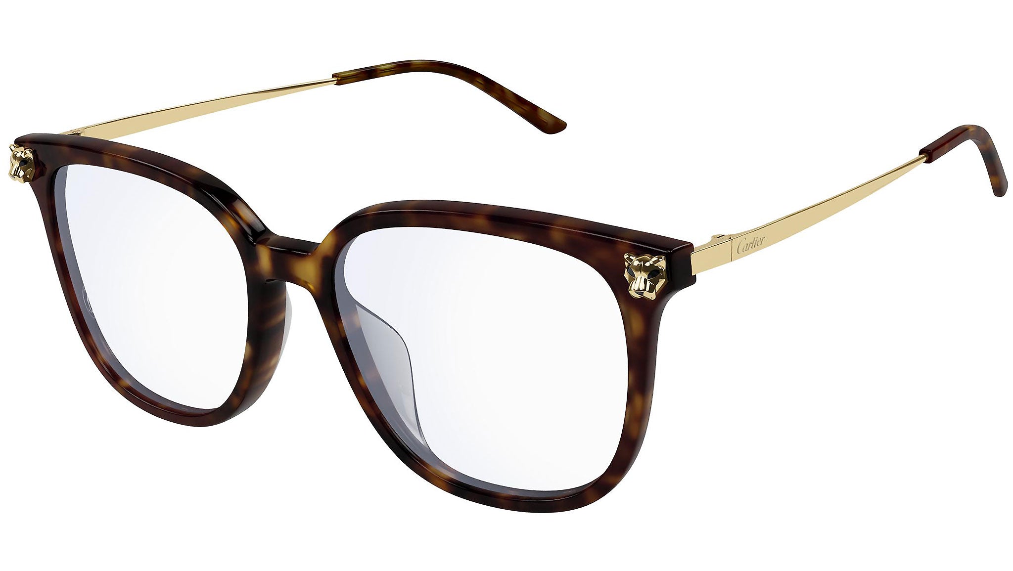 Occhiali da vista CARTIER CT0346O Dark tortoiseshell effect