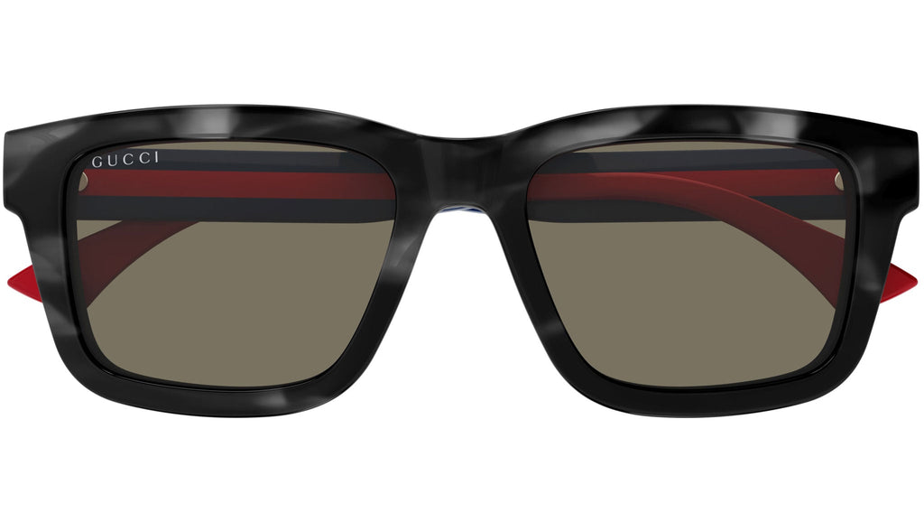 Occhiali da sole GUCCI GG1869S Shiny melange grey classic havana