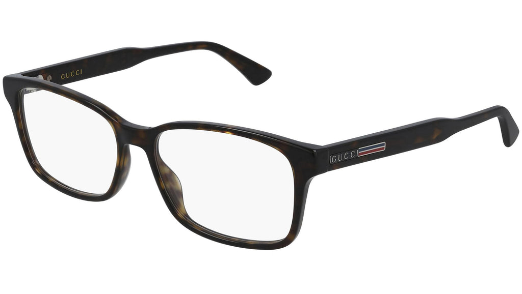 Occhiali da vista GUCCI GG0826O Shiny dark havana