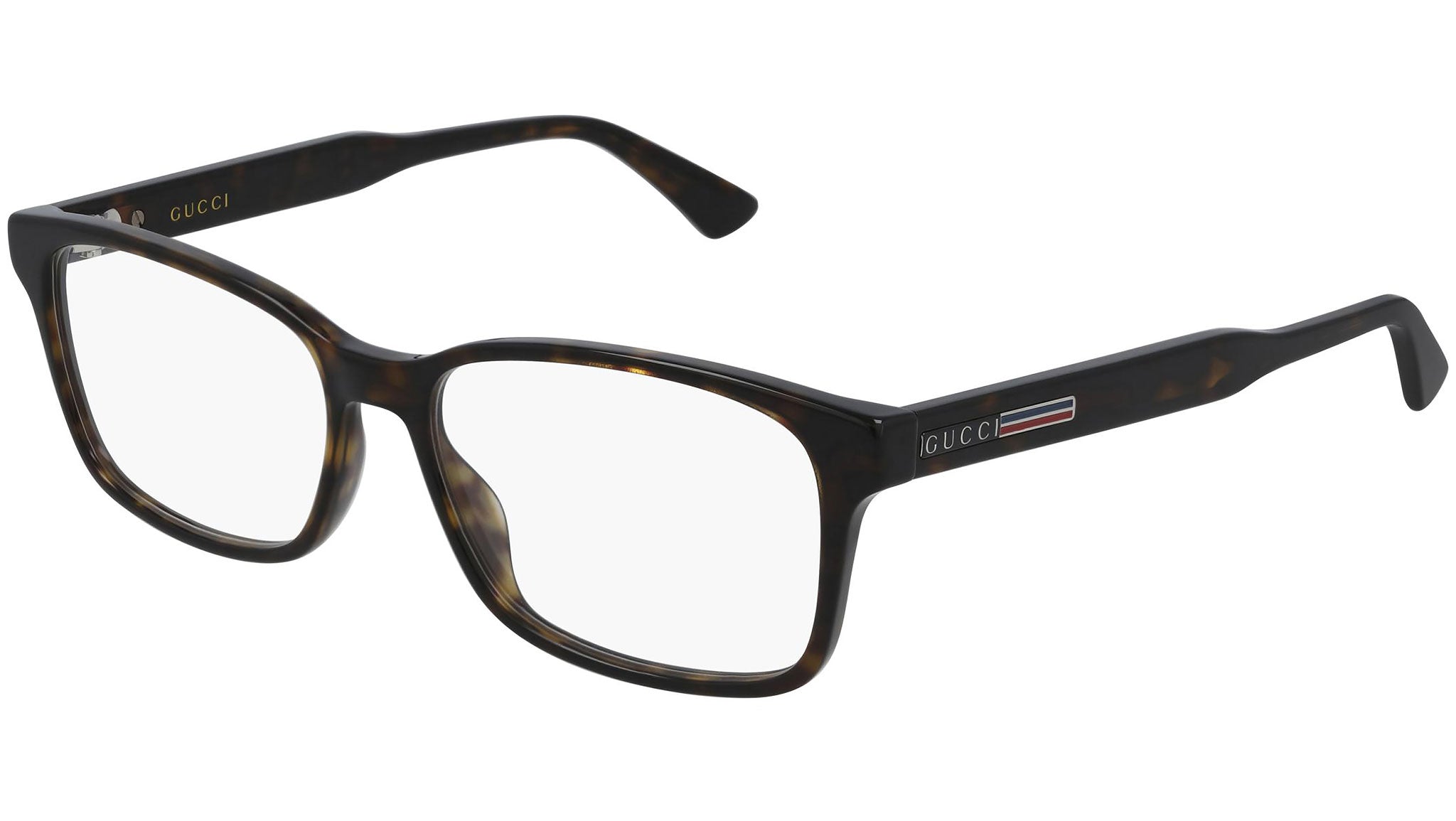 Occhiali da vista GUCCI GG0826O Shiny dark havana