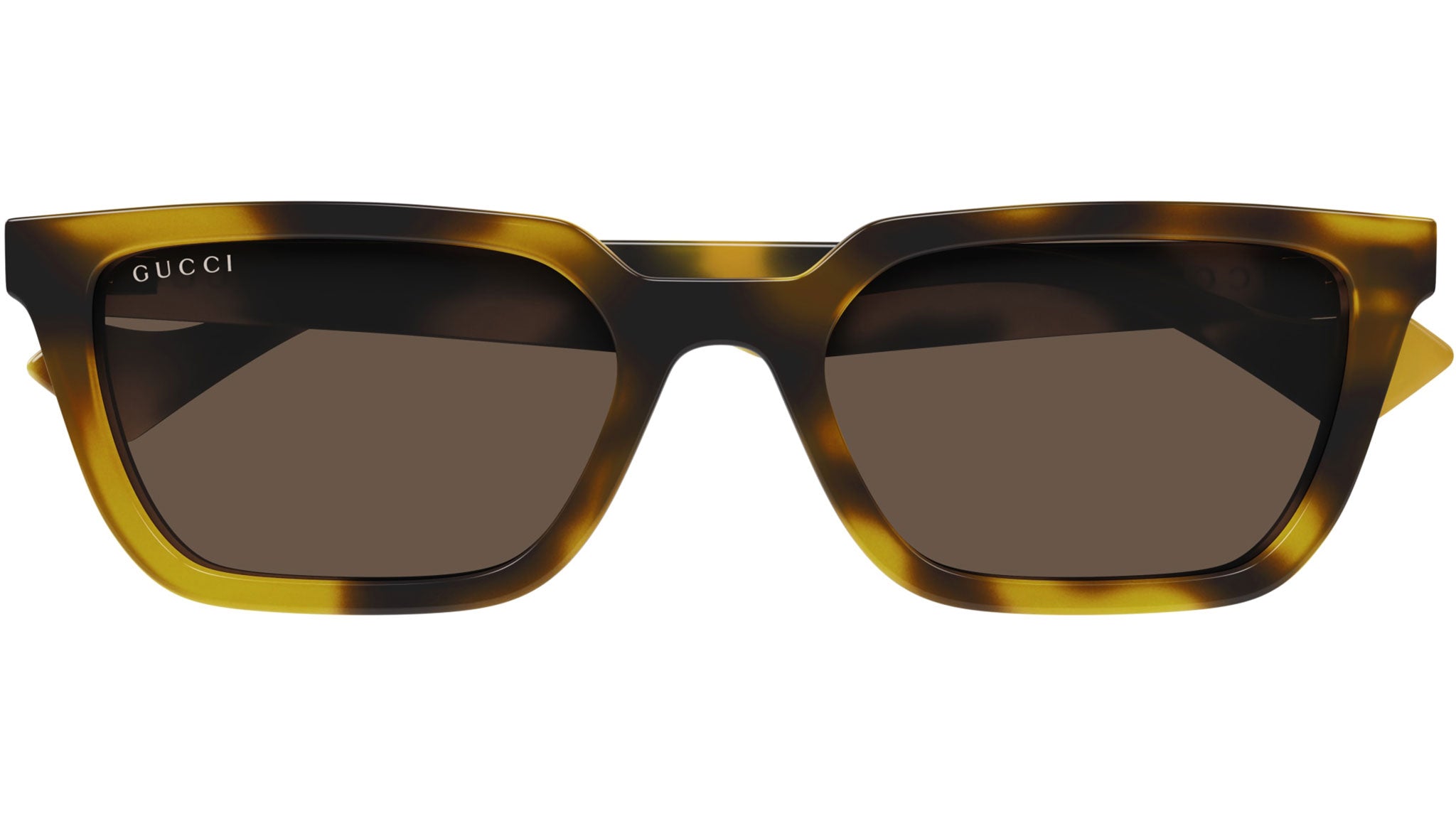 Occhiali da sole GUCCI GG1539S Shiny opal yellow spotted havana