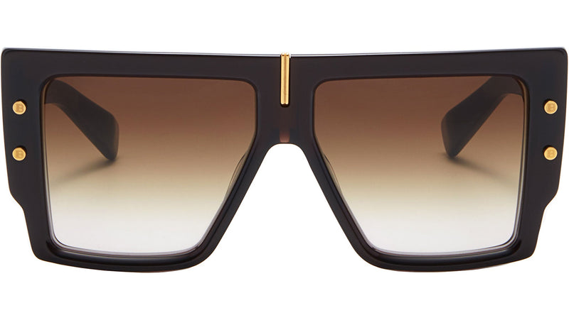 occhiali da sole BALMAIN B Crystal chocolate brown yellow gold
