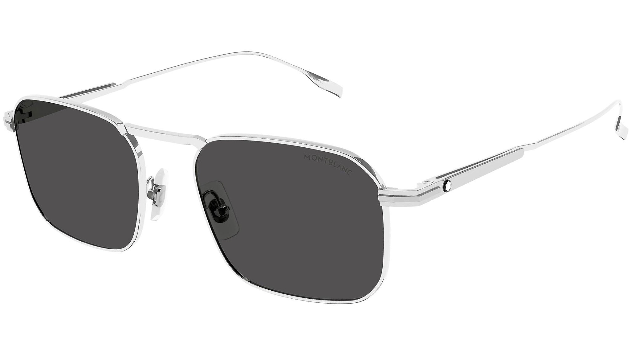 Occhiali da sole MONTBLANC MB0218S Shiny silver