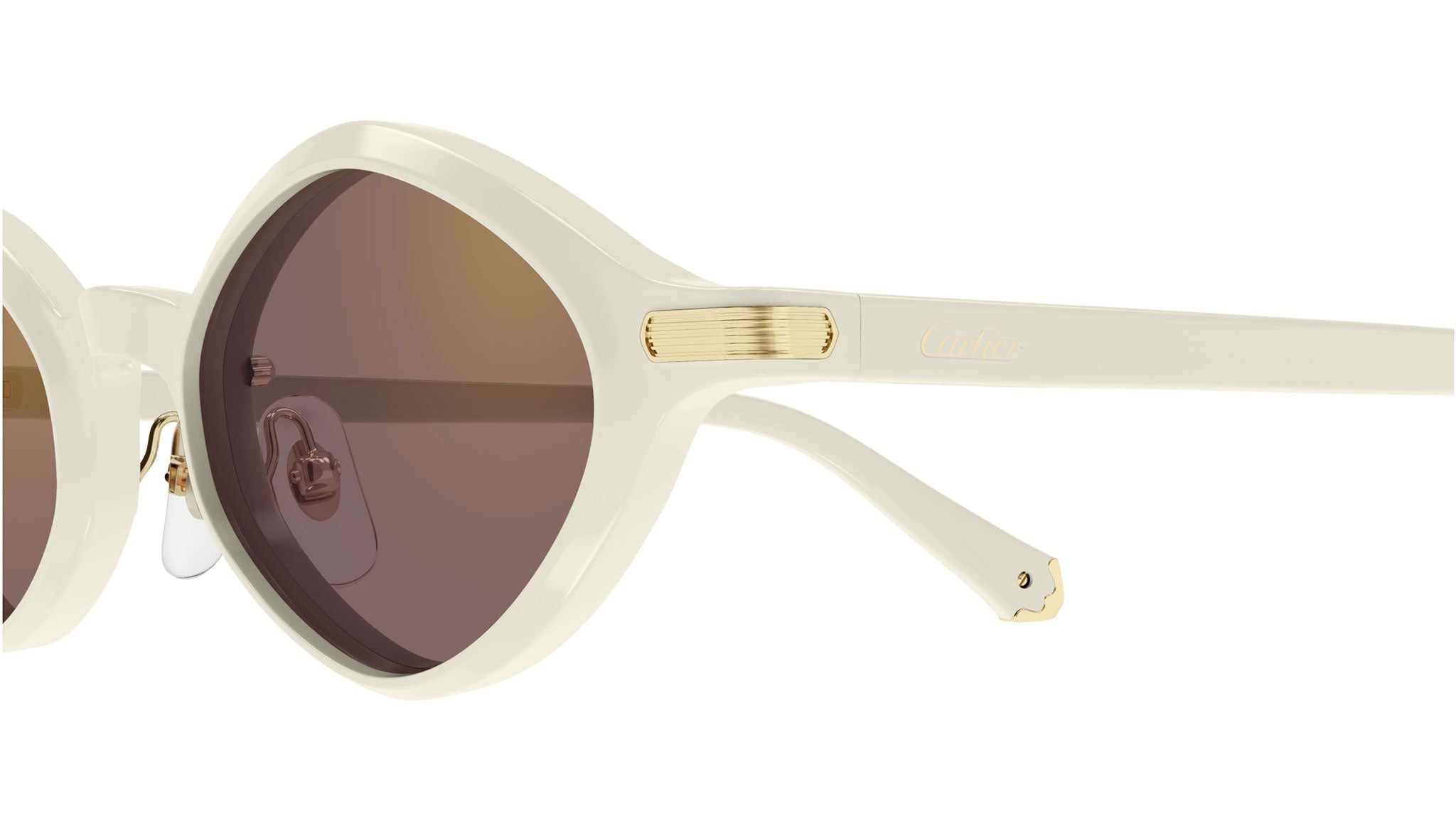 Occhiali da sole CARTIER CT0540S Ivory