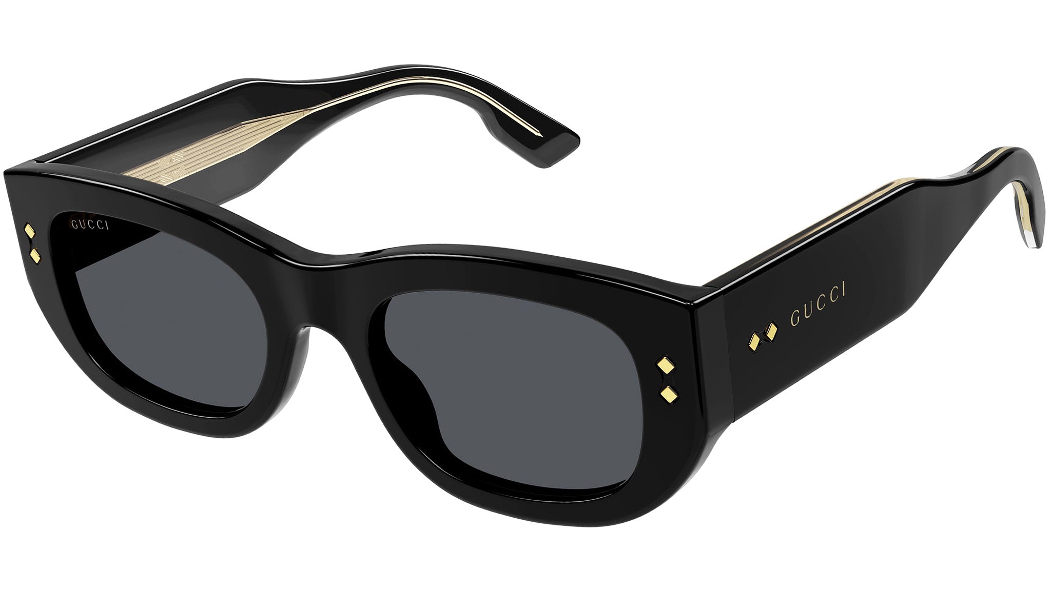 Occhiali da sole GUCCI GG1215S Shiny solid black