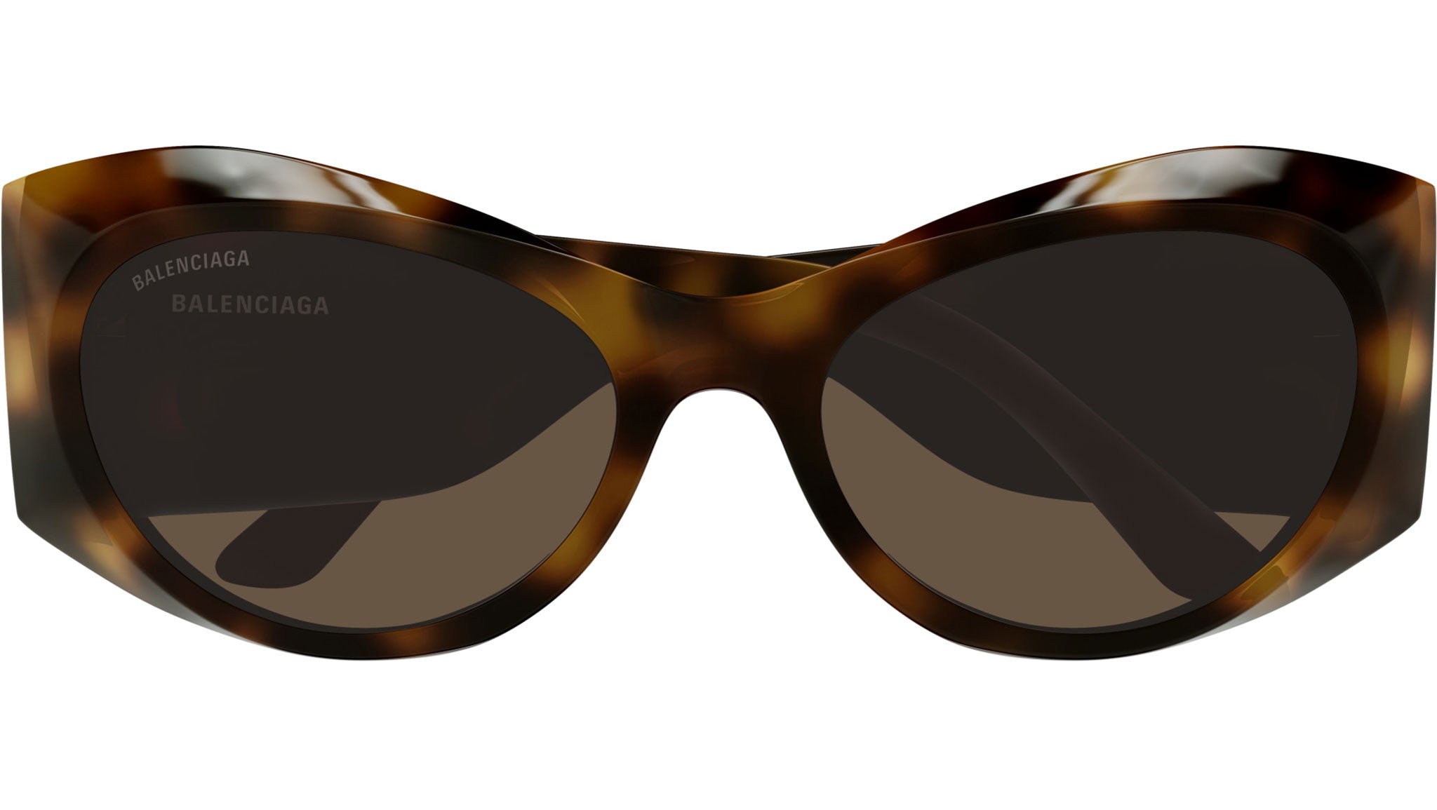 Occhiali da sole BALENCIAGA BB0394S Shiny medium havana