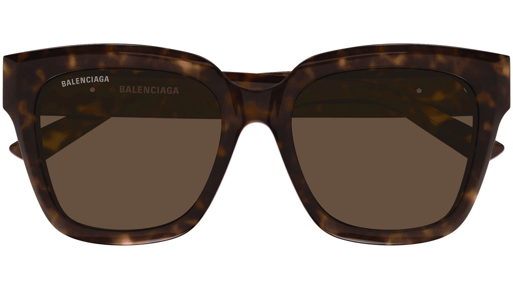 Occhiali da sole BALENCIAGA BB0237SA Shiny dark havana