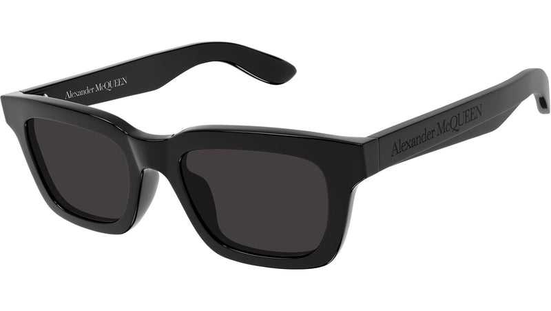 Occhiali da sole ALEXANDER MCQUEEN AM0392S Shiny solid black