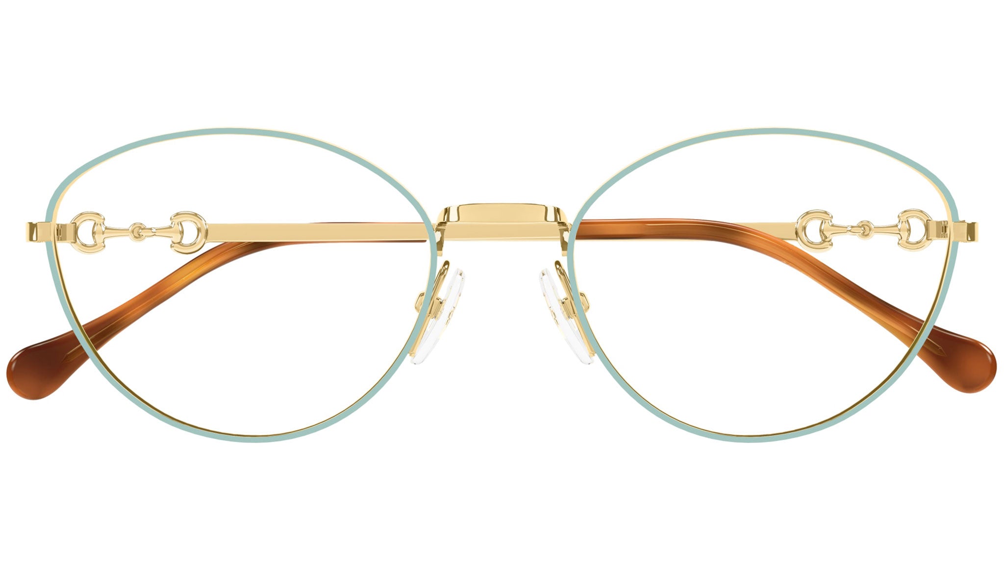 Occhiali da vista GUCCI GG1699O Shiny endura gold with solid light tiffany 1 3 external varnished eyerims