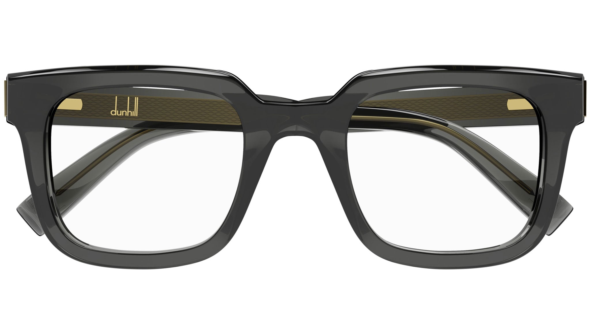 Occhiali da vista DUNHILL DU0032O Shiny transparent dark grey