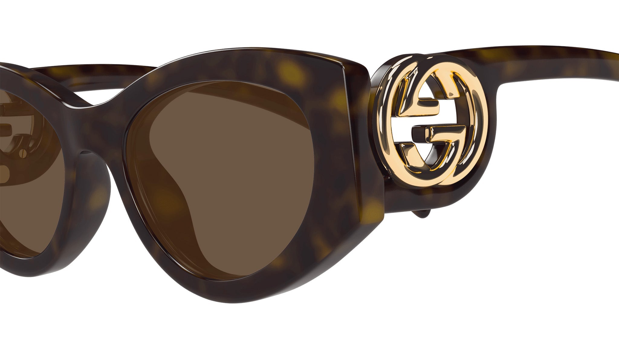 Occhiali da sole GUCCI GG1691S Shiny dark havana