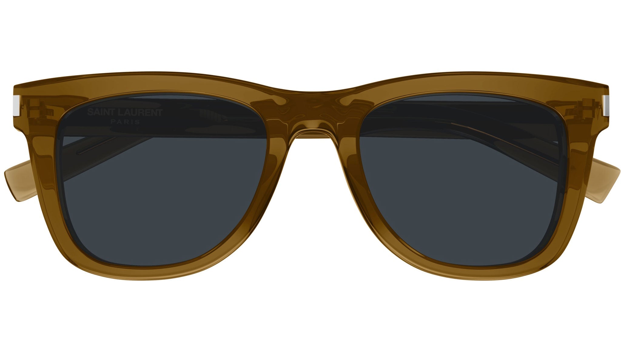 Occhiali da sole SAINT LAURENT SL712 Shiny transparent cognac brown