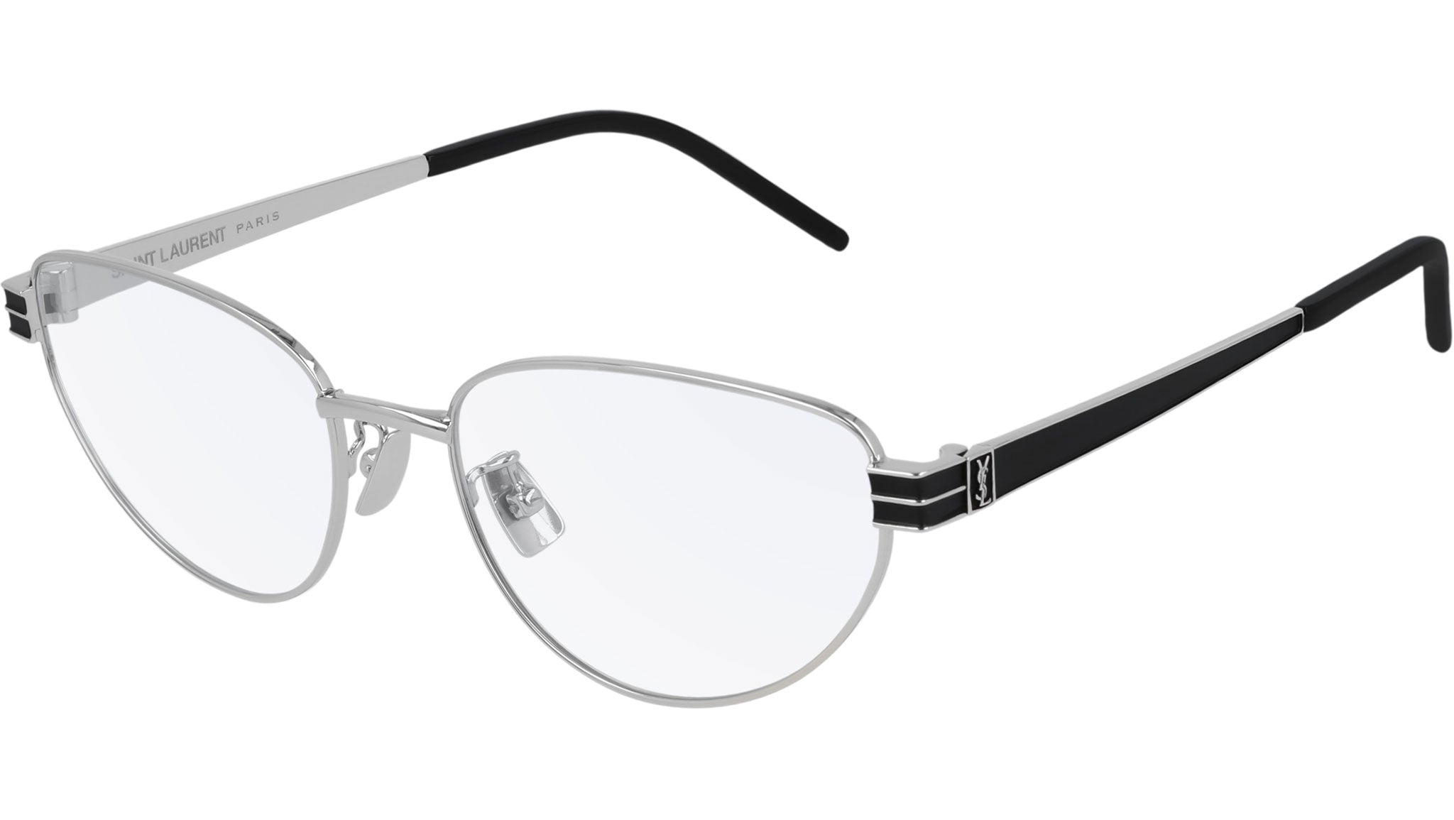 Occhiali da vista SAINT LAURENT SLM52 Shiny silver