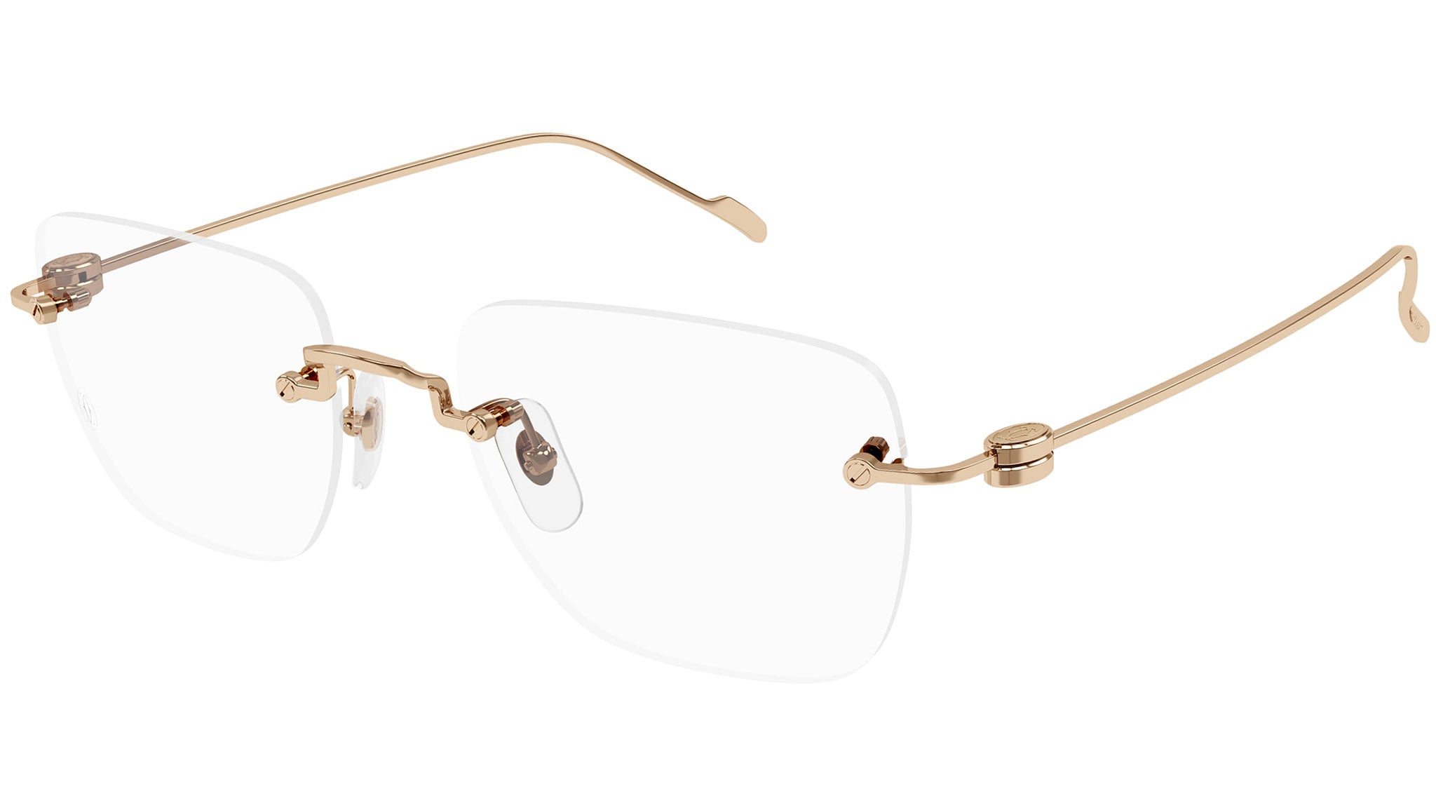 Occhiali da vista CARTIER CT0379O Rose solid gold