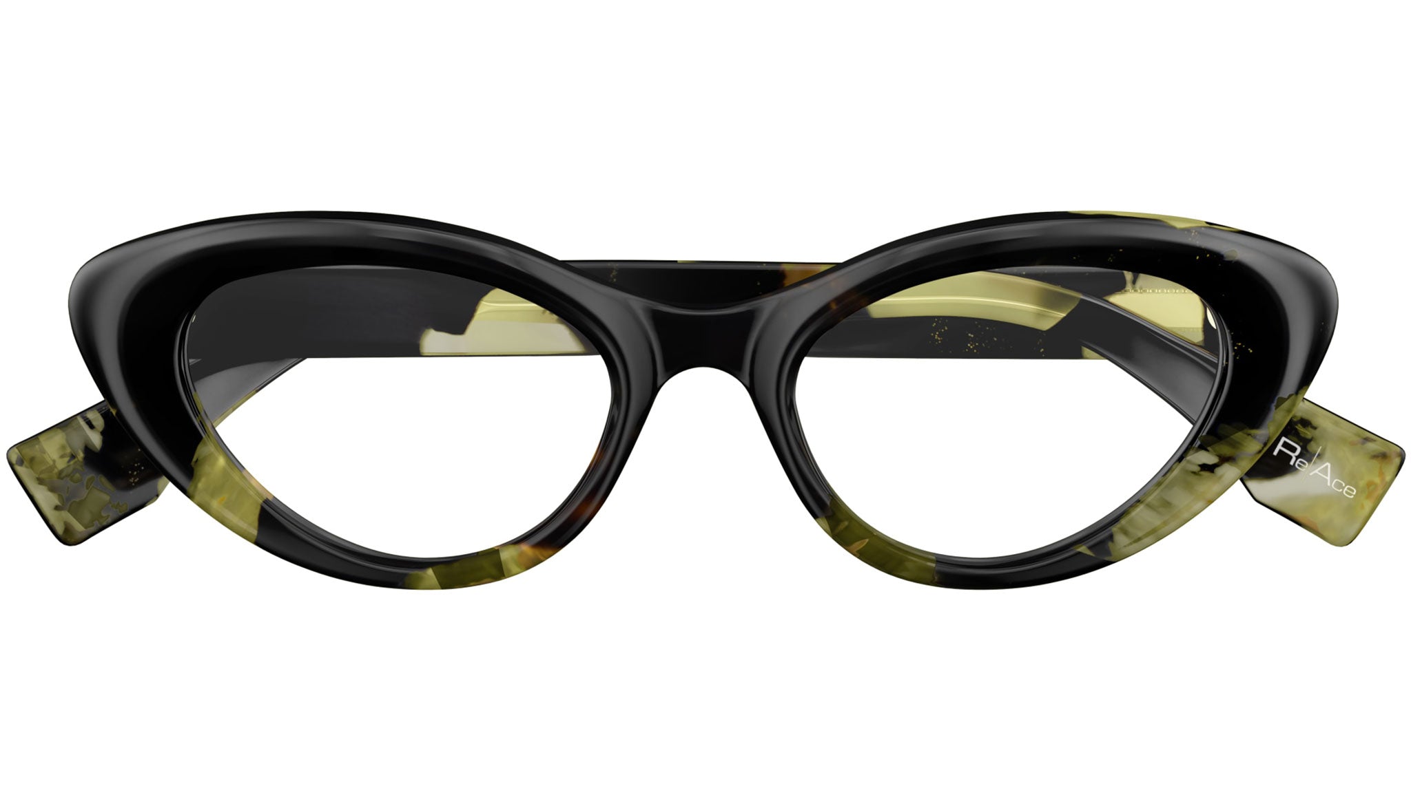 Occhiali da vista GUCCI GG1749O Spotted black and pearled gold havana