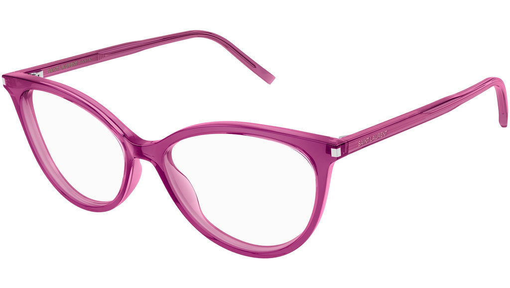 Occhiali da vista SAINT LAURENT SL261 Shiny transparent cyclamen