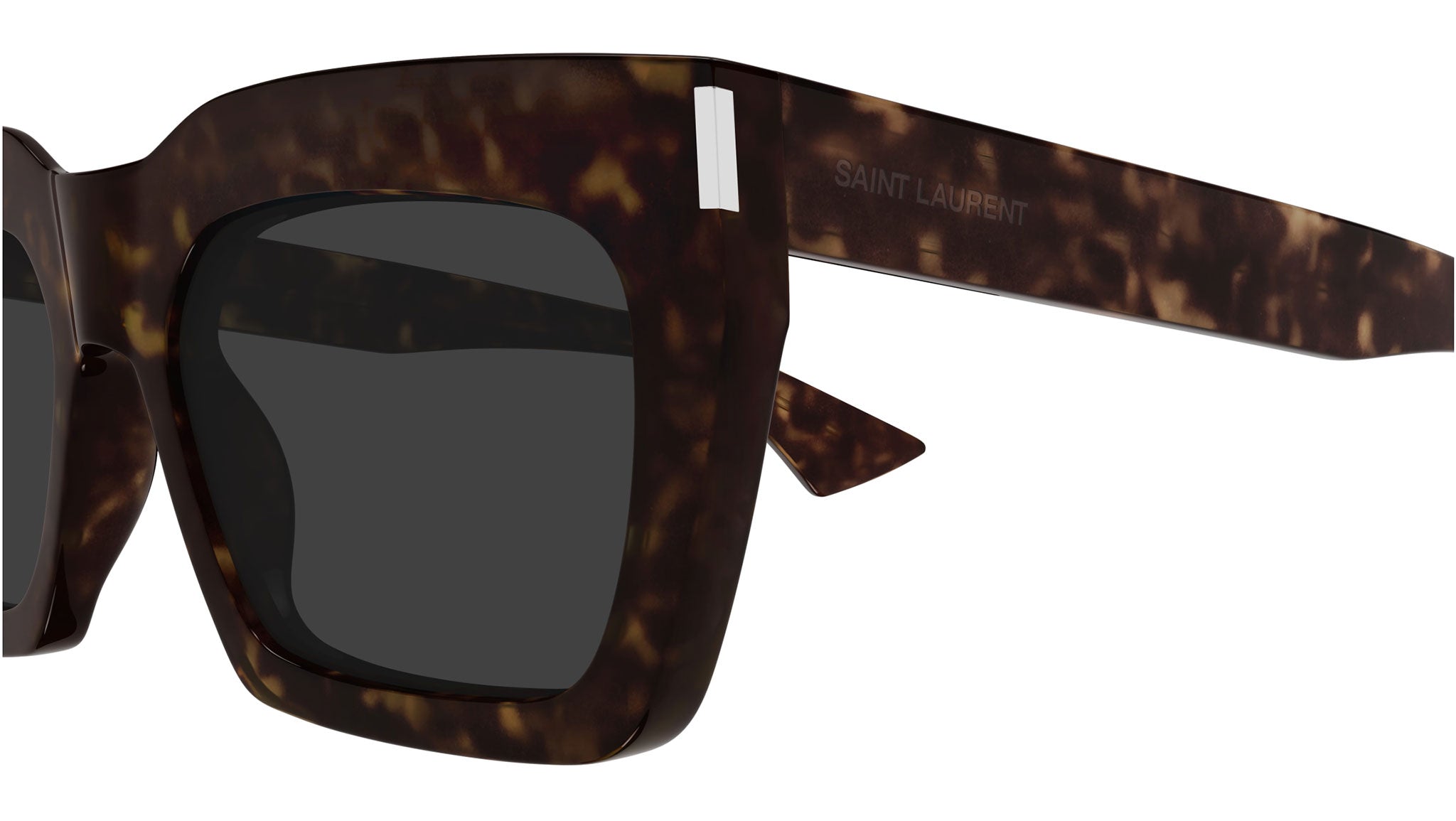 Occhiali da sole SAINT LAURENT SL810 Shiny dark havana